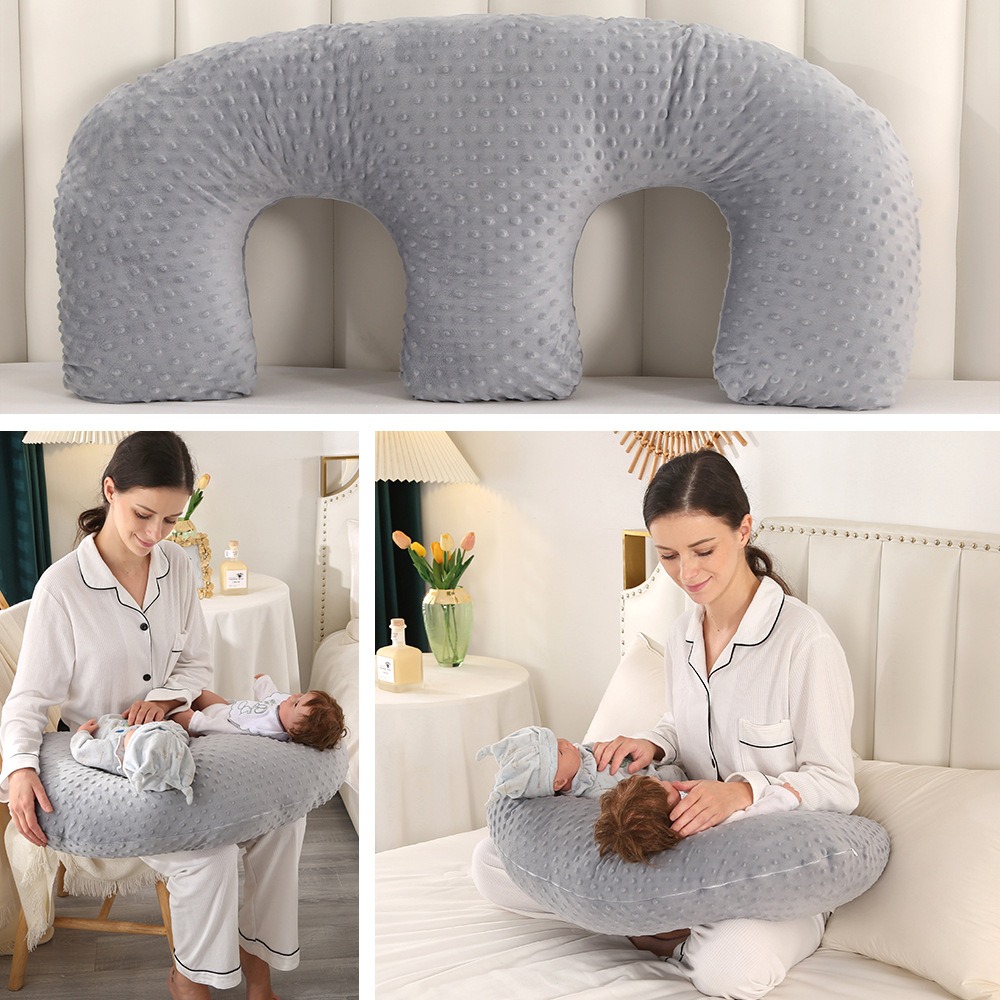 Nursing Pillow Breastfeeding - Многофункциональная подушка для кормления новорожденных, двойная