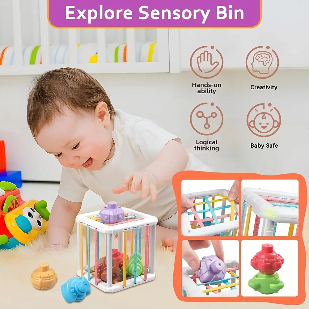 Радужный развивающий куб-сорте – обзор и цена Baby Products Toys